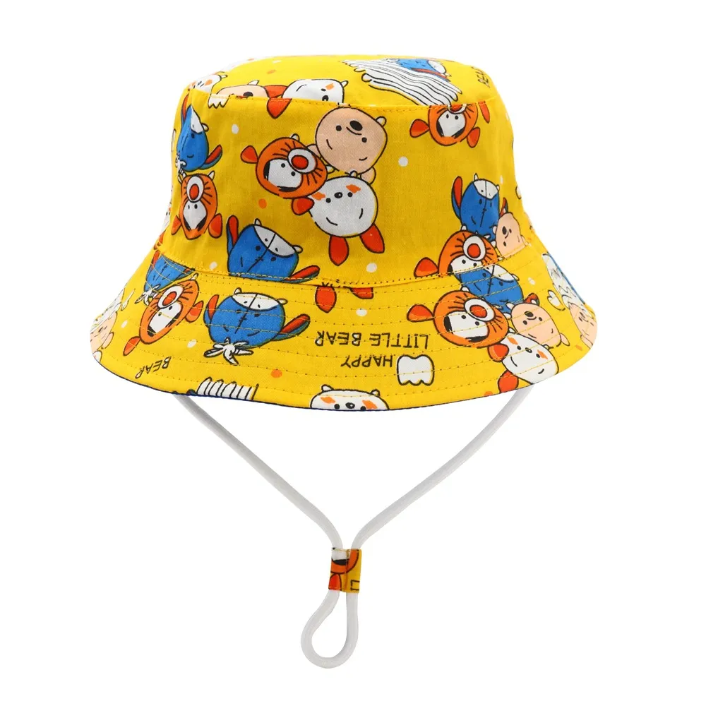 全11色 キッズ 帽子 ハット 夏用 春夏コーデ サンハット 紫外線防止 日よけ UVカット 男の子 女の子 赤ちゃん あご紐つき 子供用 帽子