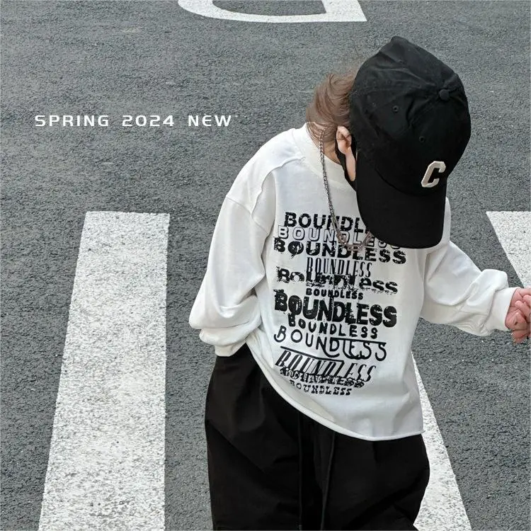 【90-140】大人気 カジュアル ファッション スポーツ ストリート アルファベット シンプル Tシャツ