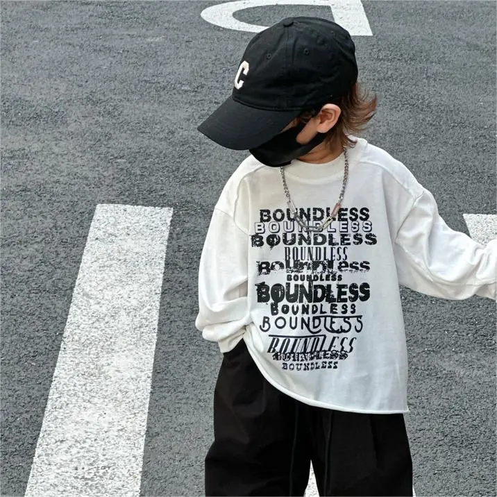 【90-140】大人気 カジュアル ファッション スポーツ ストリート アルファベット シンプル Tシャツ