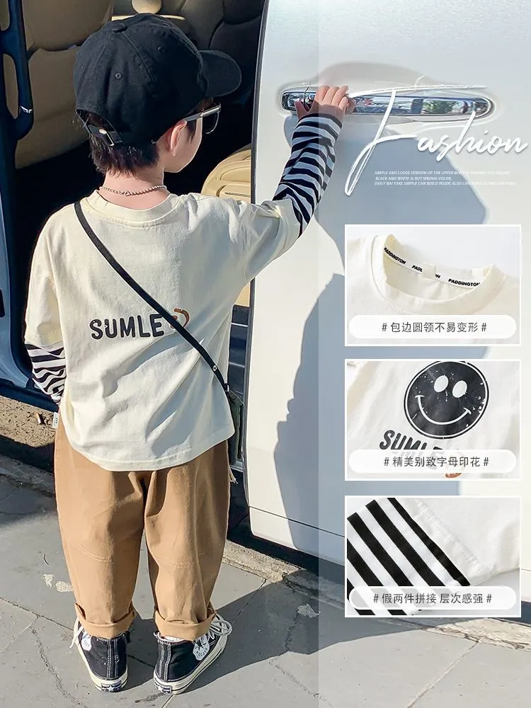 【80-140】今季大注目  カジュアル ストリート ラウンドネック シンプル 上質 合わせやすい Tシャツ