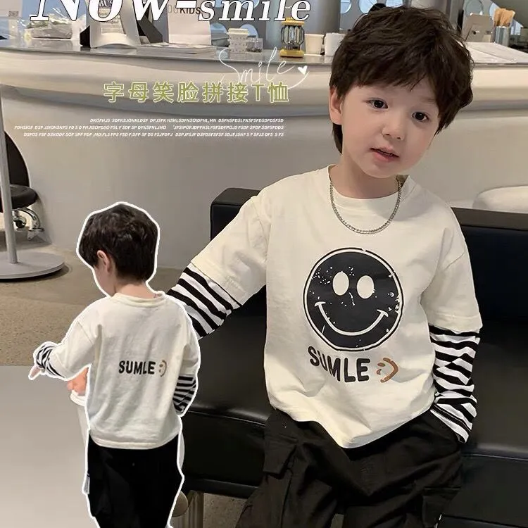 【80-140】今季大注目  カジュアル ストリート ラウンドネック シンプル 上質 合わせやすい Tシャツ