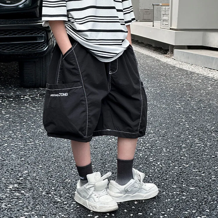 【120-170cm】2色選べる定番 シンプル 無地 履きやすい 韓国系 男の子 ボトムス