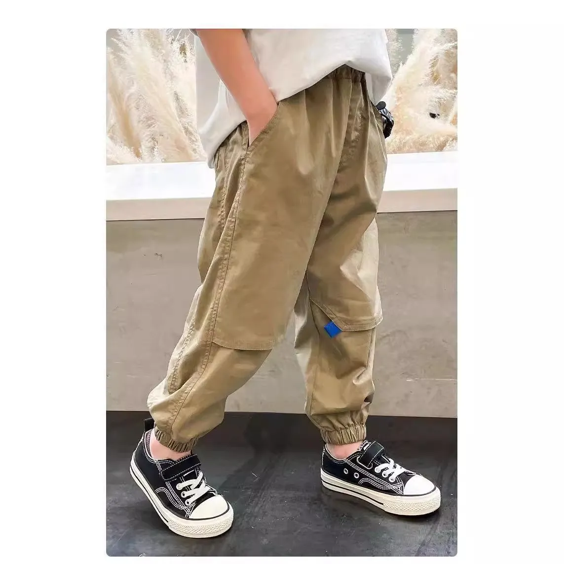 【110-160cm】超人気商品!秋新作 ファッション スポーツ 合わせやすい 男の子 ボトムス