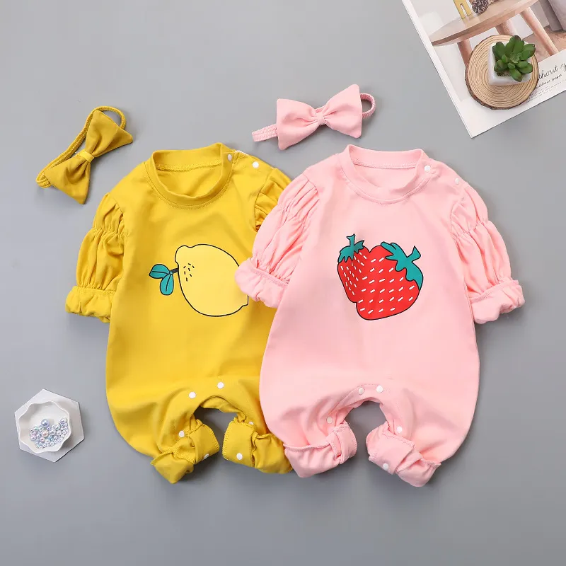 【66-90cm】絶対欲しい！ベビー服 可愛い カートゥーン 肌に優しい ロンパース