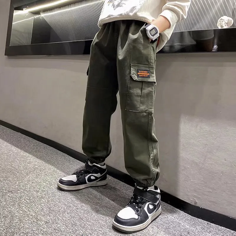 【110-160cm】よく売れる トレンド 人気 履きやすい 合わせやすい ズボン カジュアルパンツ