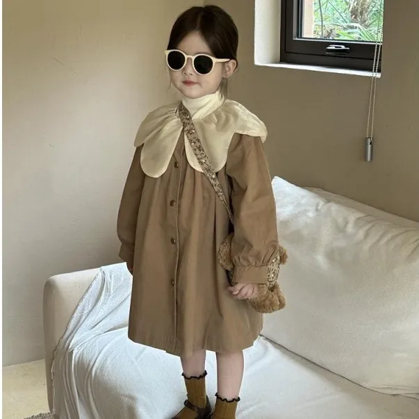 【90-140cm】 絶対流行 おしゃれ プリンセス セレブリティ スウィート 女の子  アウター