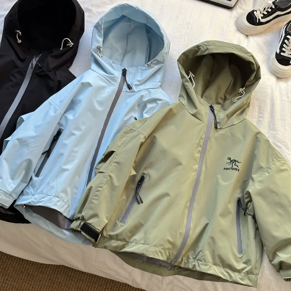 【110-160cm】楽ちん 超人気 カジュアル 合わせやすい トレンド 着心地良い アウター