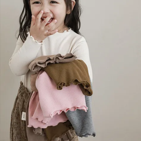 【80-130cm】存在感アップ 今季注目 可愛い カジュアル おしゃれ 特別なデザイン 女の子 長袖 トップス