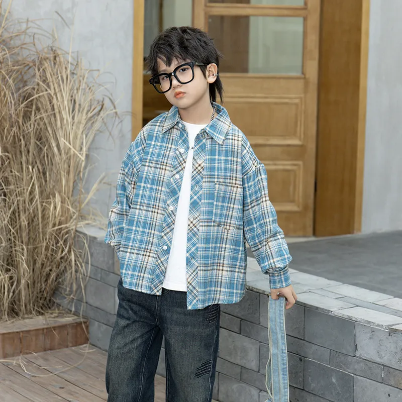 【100-170cm】着回し力抜群  ファッション  おしゃれ  カッコイイ  男の子 トップス シャツ