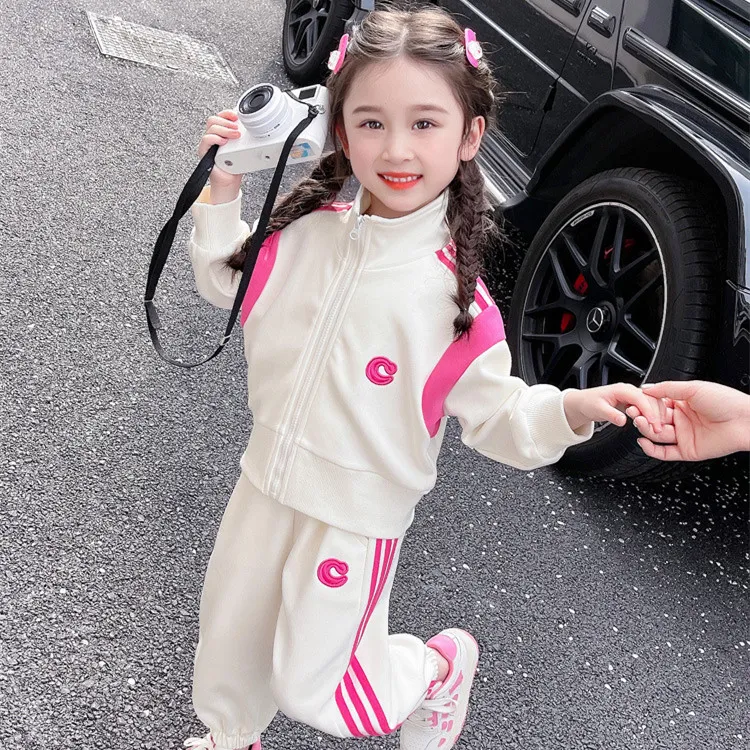 【90-140cm】二点セット今季注目 シンプル カジュアル 着やすい 長袖 セットアップ