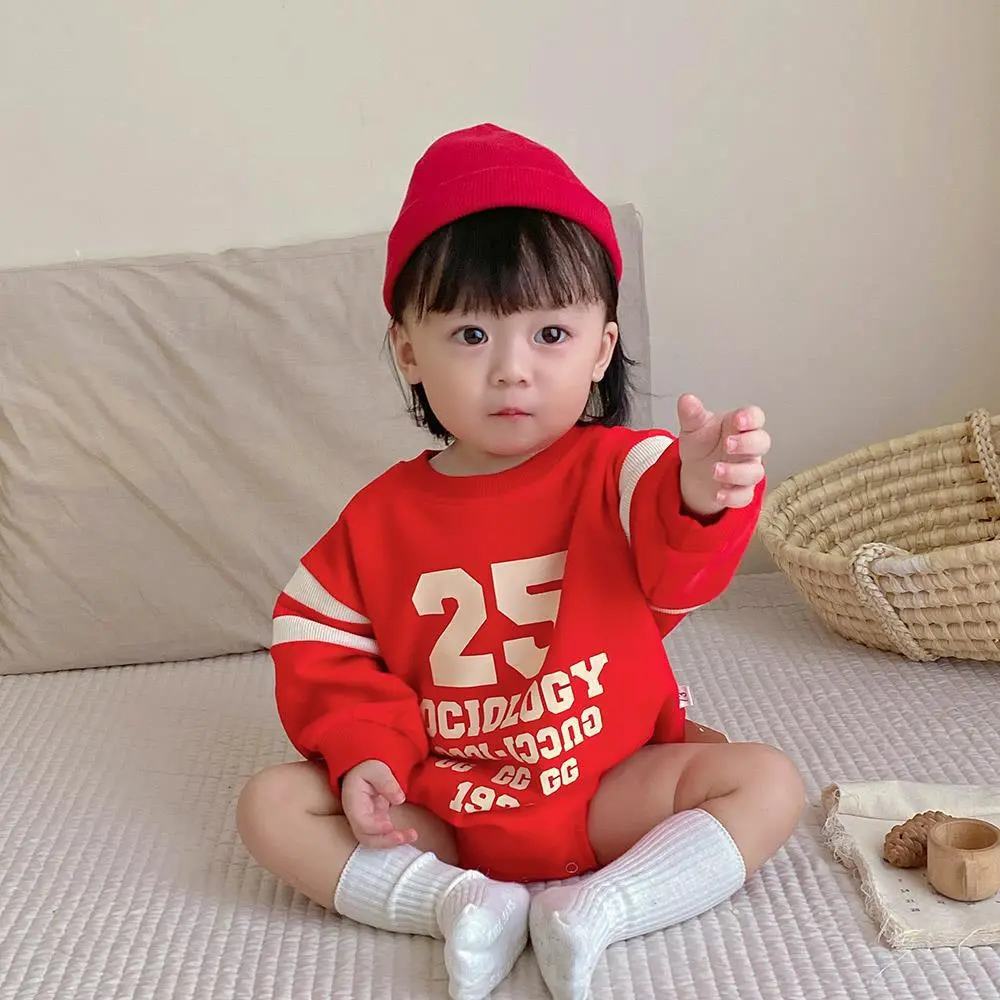 【66-90cm】2色選べる 人気上昇中 かわいい ベビー 春秋 新生児 ロンパース