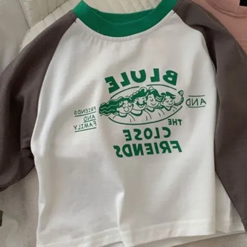 【80-130cm】着回し力抜群 シンプル 清新 かわいい カートゥーン 子供服 男の子 Tシャッツ トップス