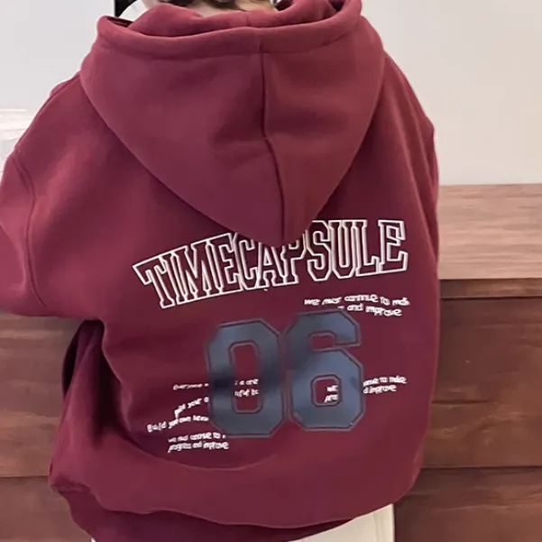 110-160 雑誌に掲載された 秋冬 男の子 子供服 キッズ ジュニア 裏起毛 厚手 プリント フード付き カジュアル トップス パーカー