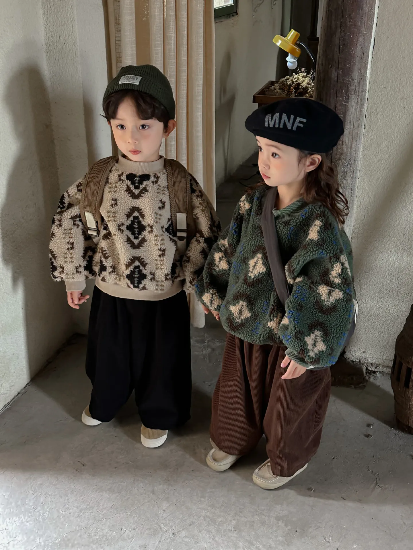 【80-140cm】元気いっぱい 可愛い 快適 合わせやすい あったか 男の子 女の子 トップス