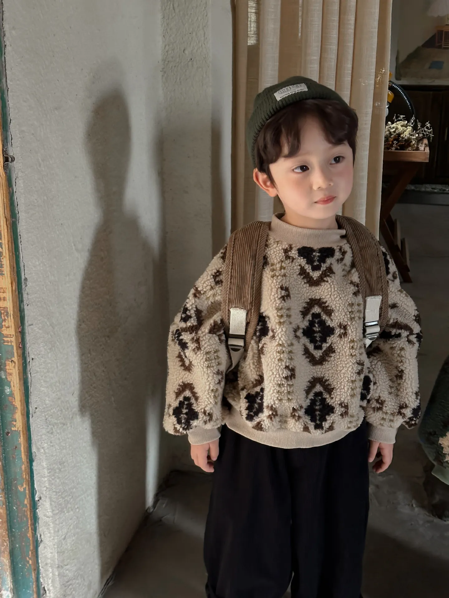 【80-140cm】元気いっぱい 可愛い 快適 合わせやすい あったか 男の子 女の子 トップス