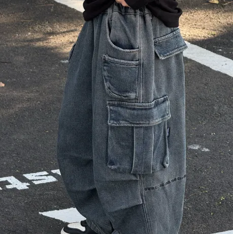 【110-150cm】よく売れる 大好評 カジュアル ファッション 合わせやすい 男の子 デニム パンツ