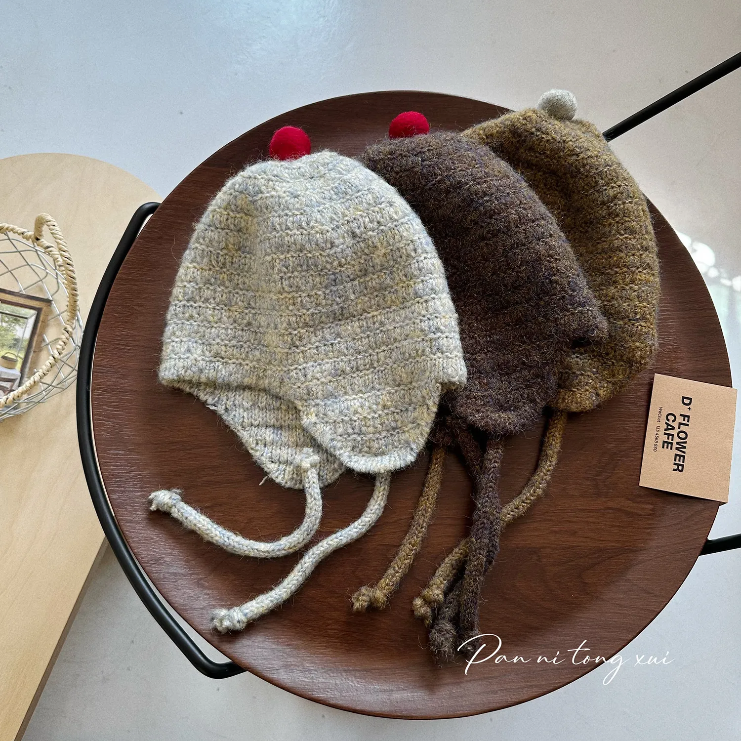 絶対欲しい ナチュラル シンプル 快適 合わせやすい 防寒 ニット 帽子