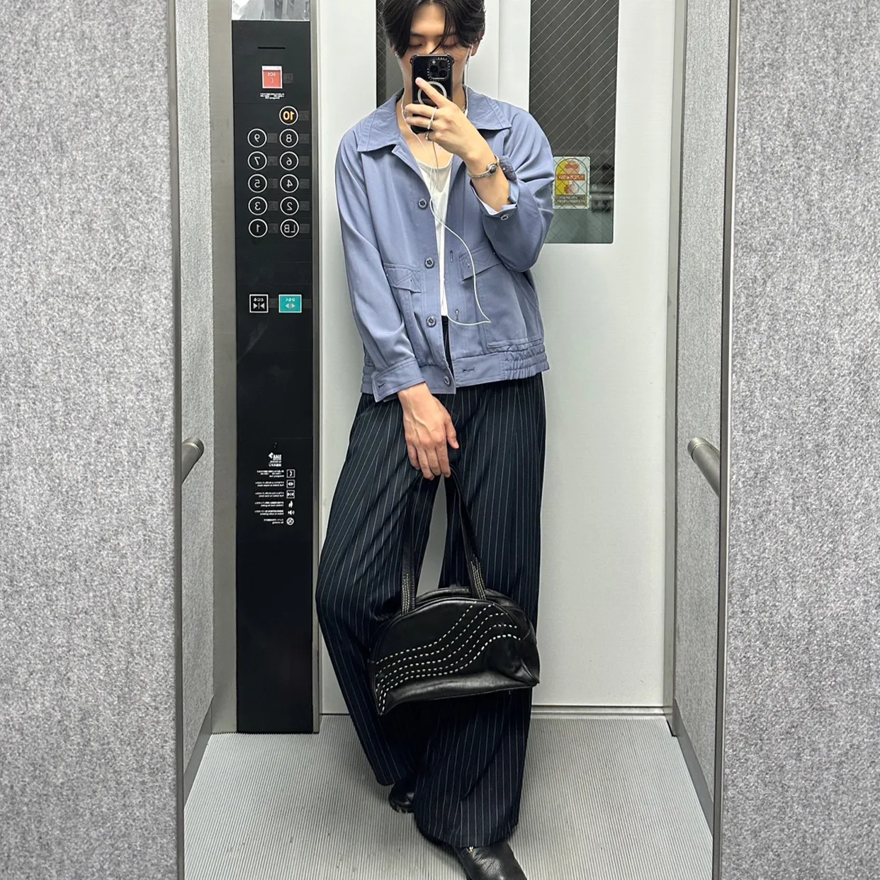 ローストライプスラックス