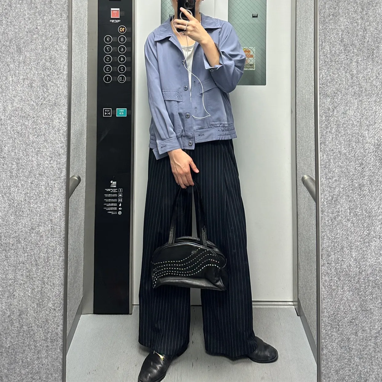 ローストライプスラックス