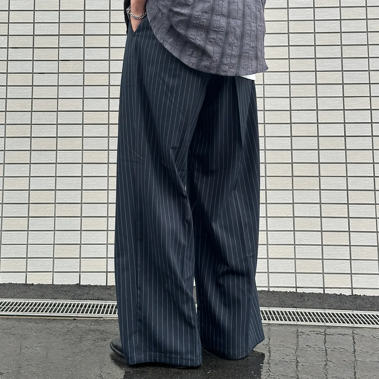 ローストライプスラックス