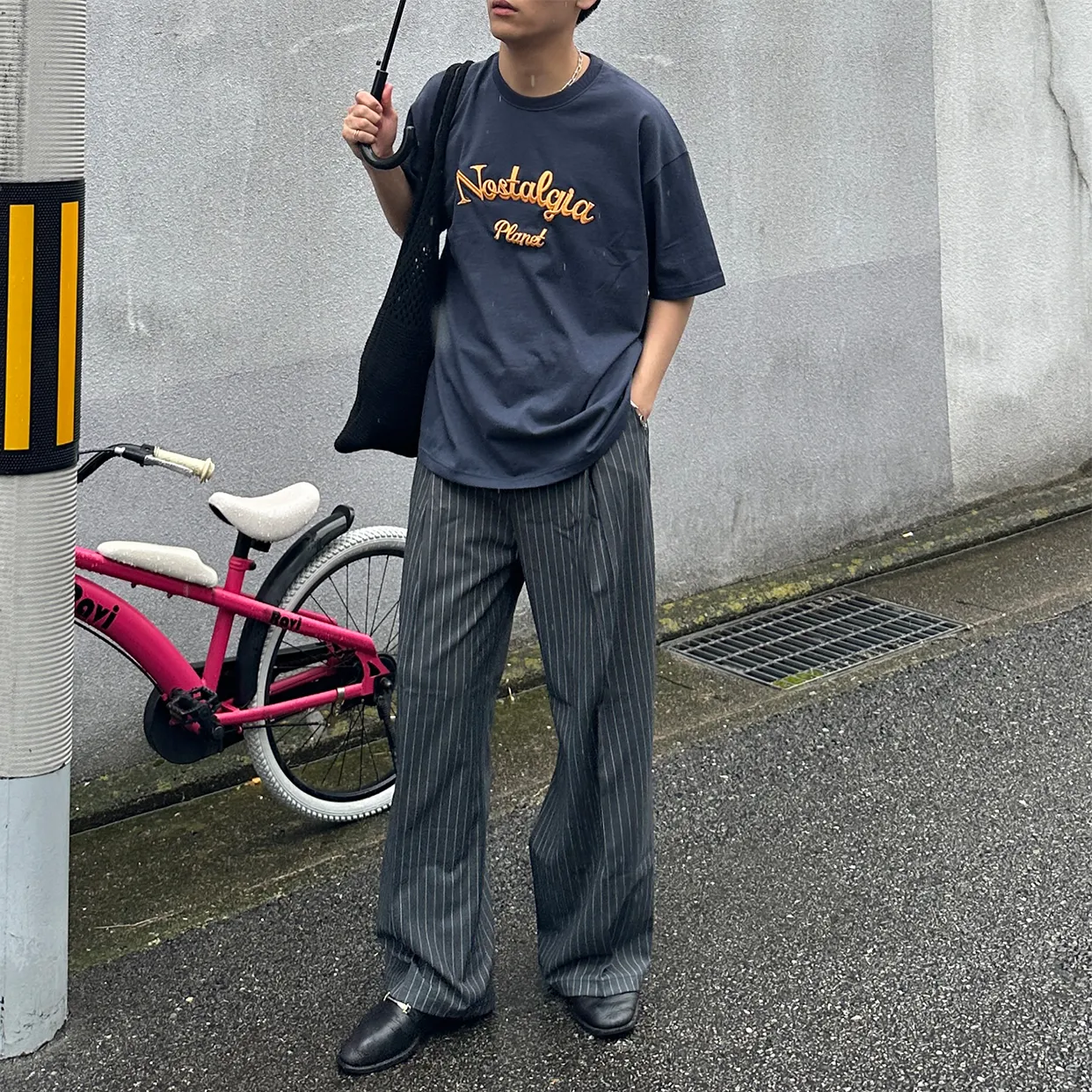 ローストライプスラックス