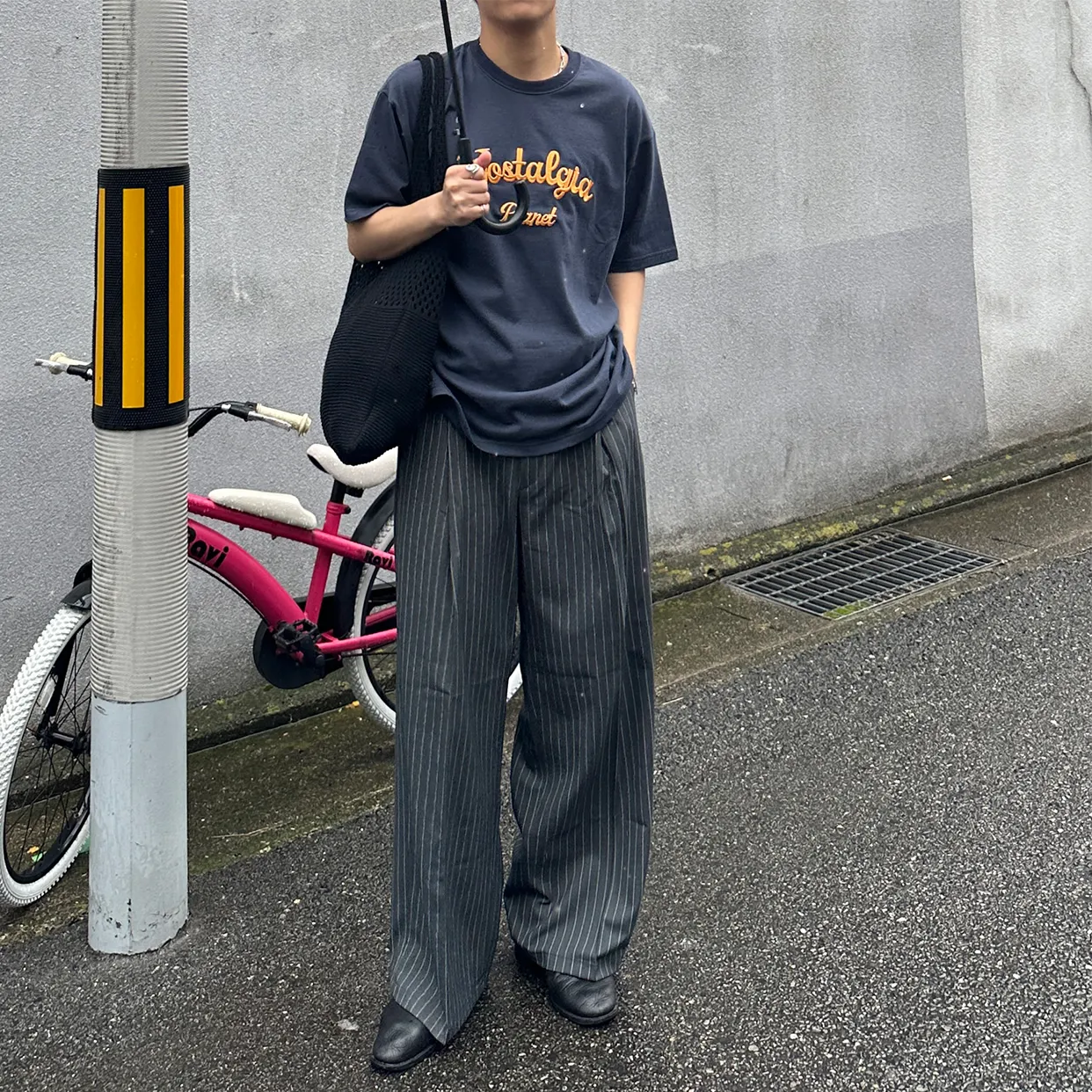 ローストライプスラックス