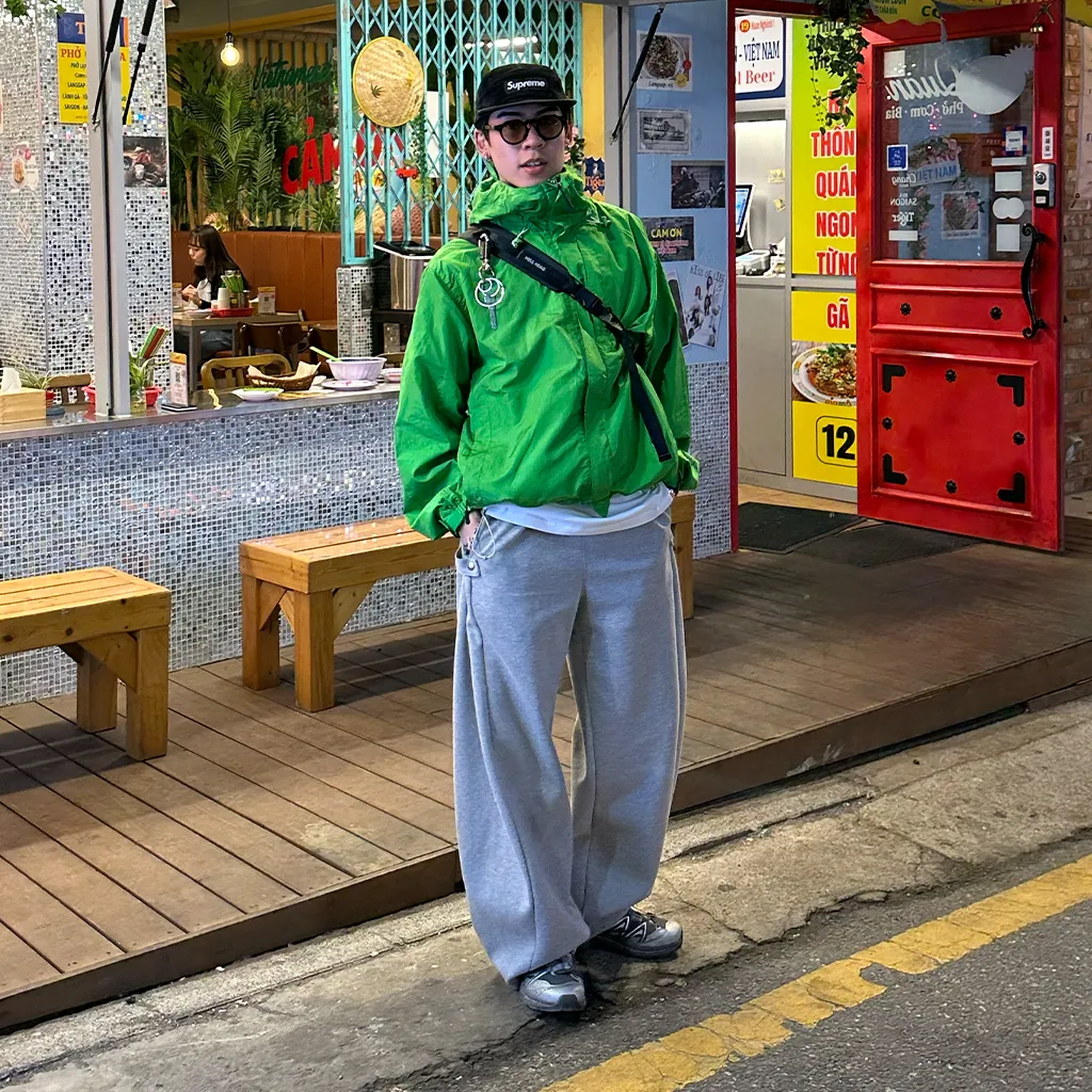サイドポイント2wayスウェットパンツ
