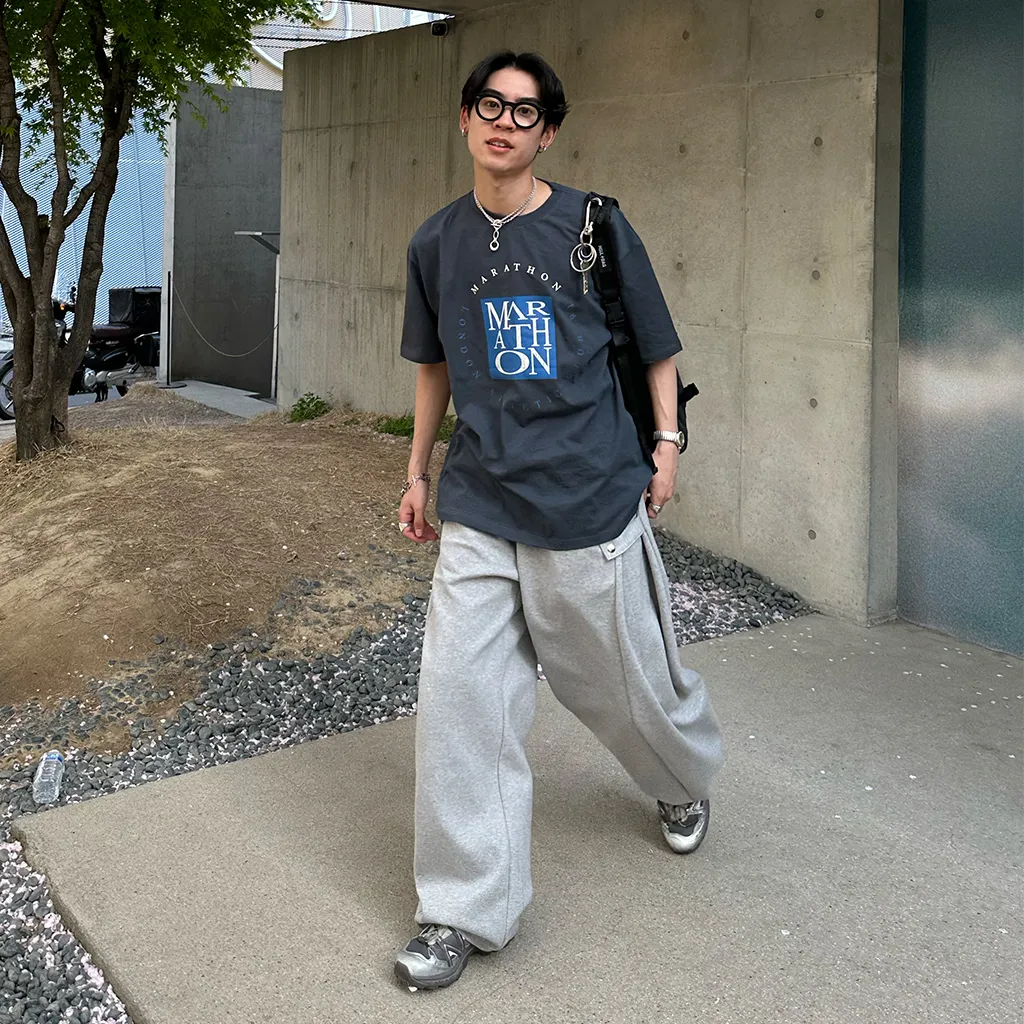 サイドポイント2wayスウェットパンツ