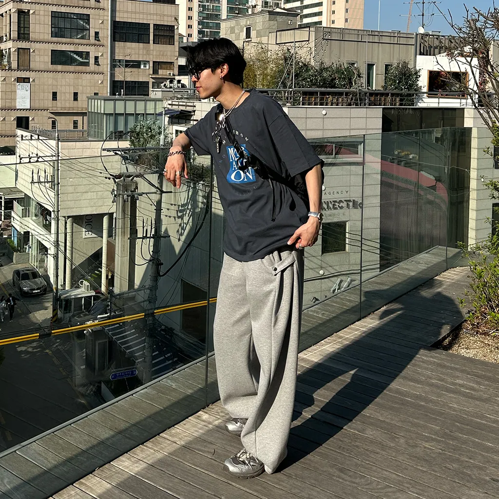 サイドポイント2wayスウェットパンツ