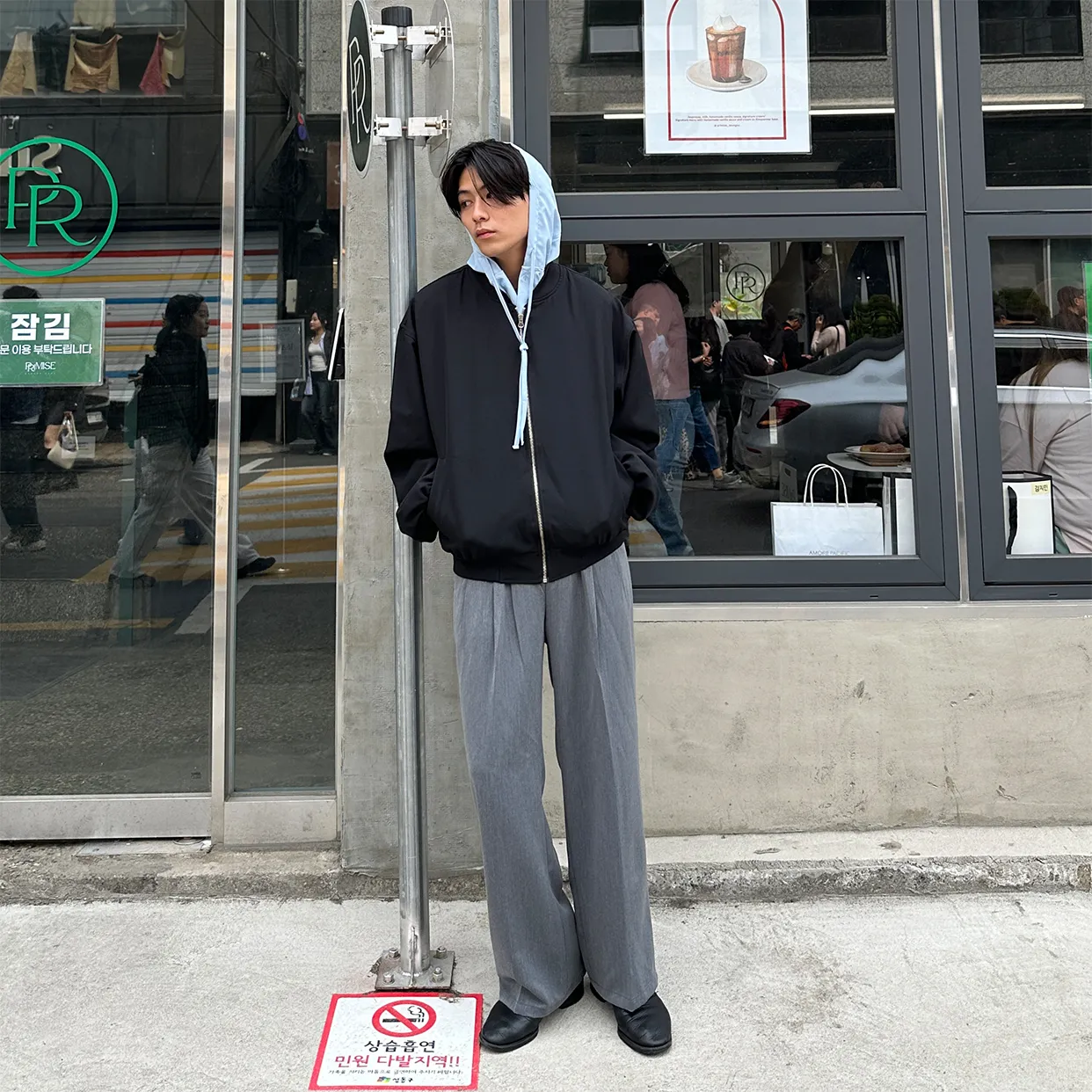 ロニーツータックワイドスラックス