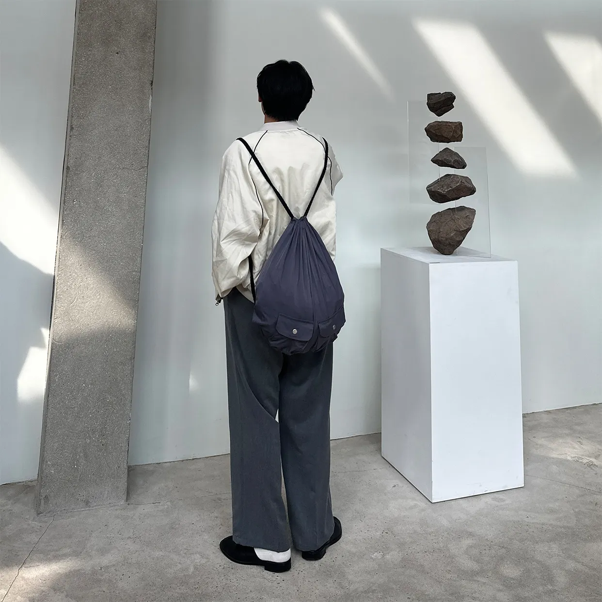 ロニーツータックワイドスラックス