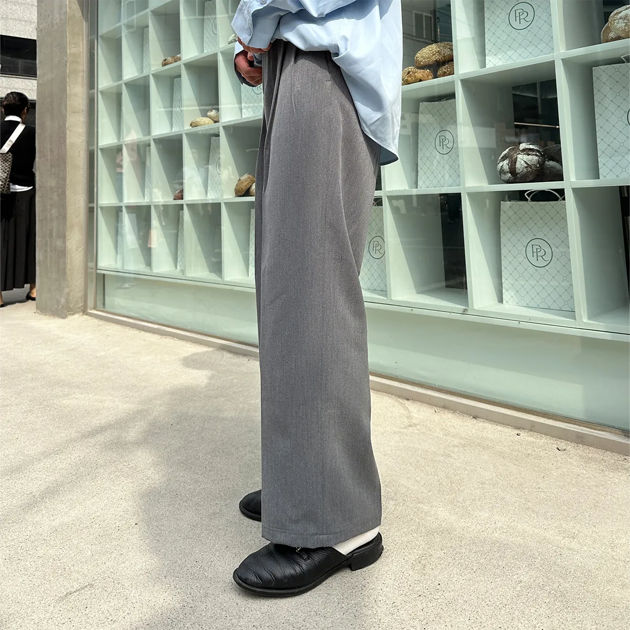 ロニーツータックワイドスラックス