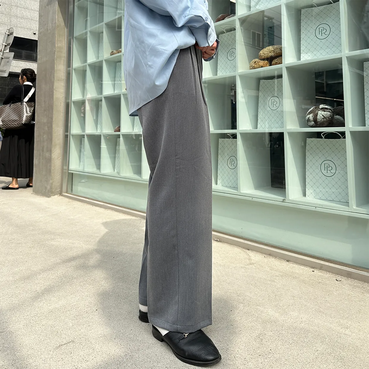 ロニーツータックワイドスラックス