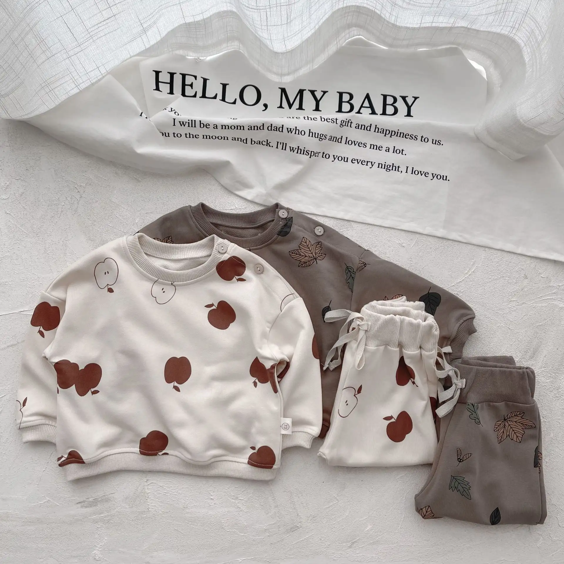 【73-100cm】ナチュラルアップルセットアップ