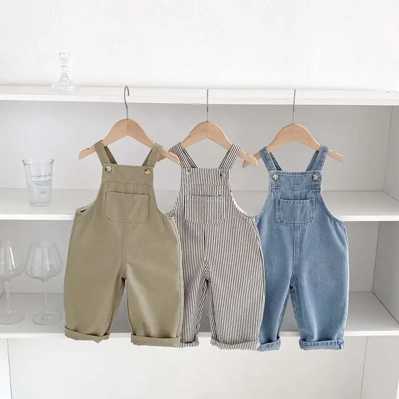 【80-120cm】オシャレベーシックサロペット