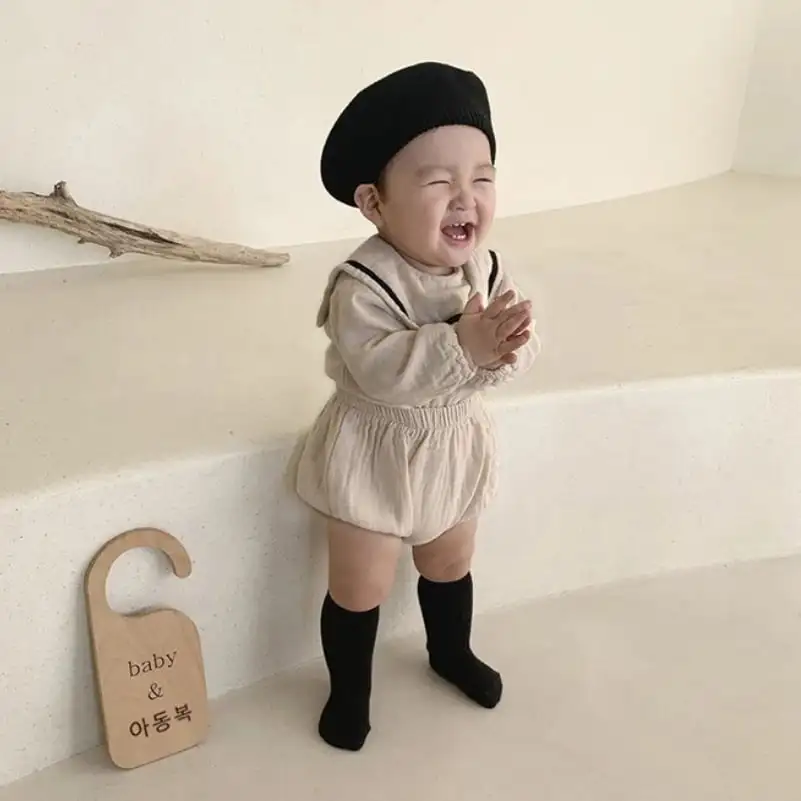 【66-90cm】柔らかいセーラーセットアップ