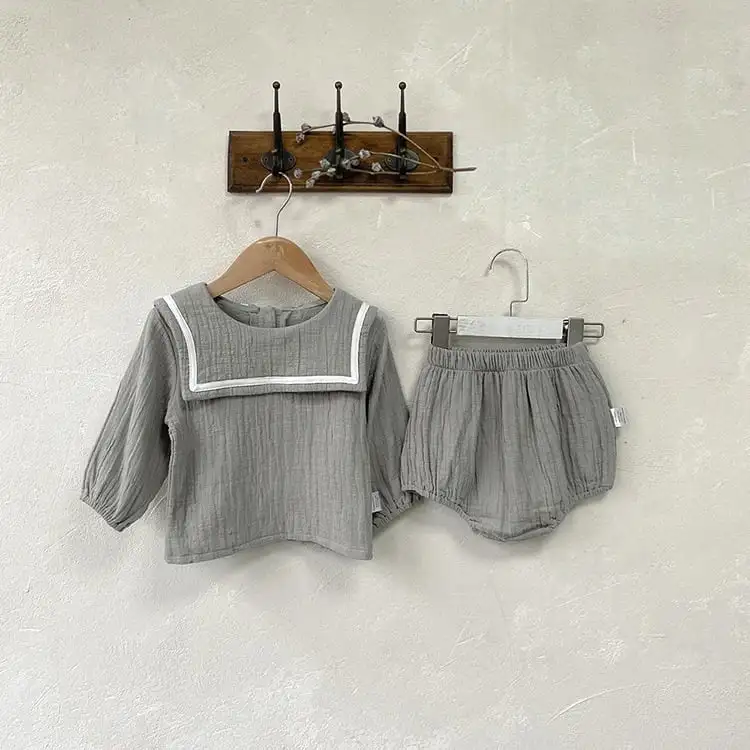 【66-90cm】柔らかいセーラーセットアップ