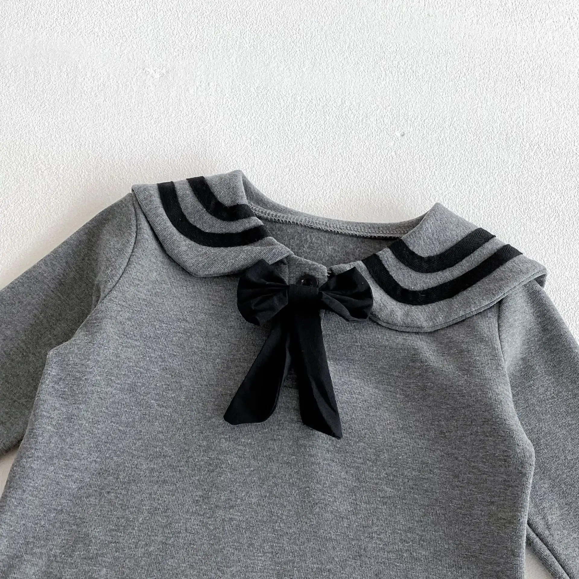【73-100cm】グレーセーラー風セットアップ