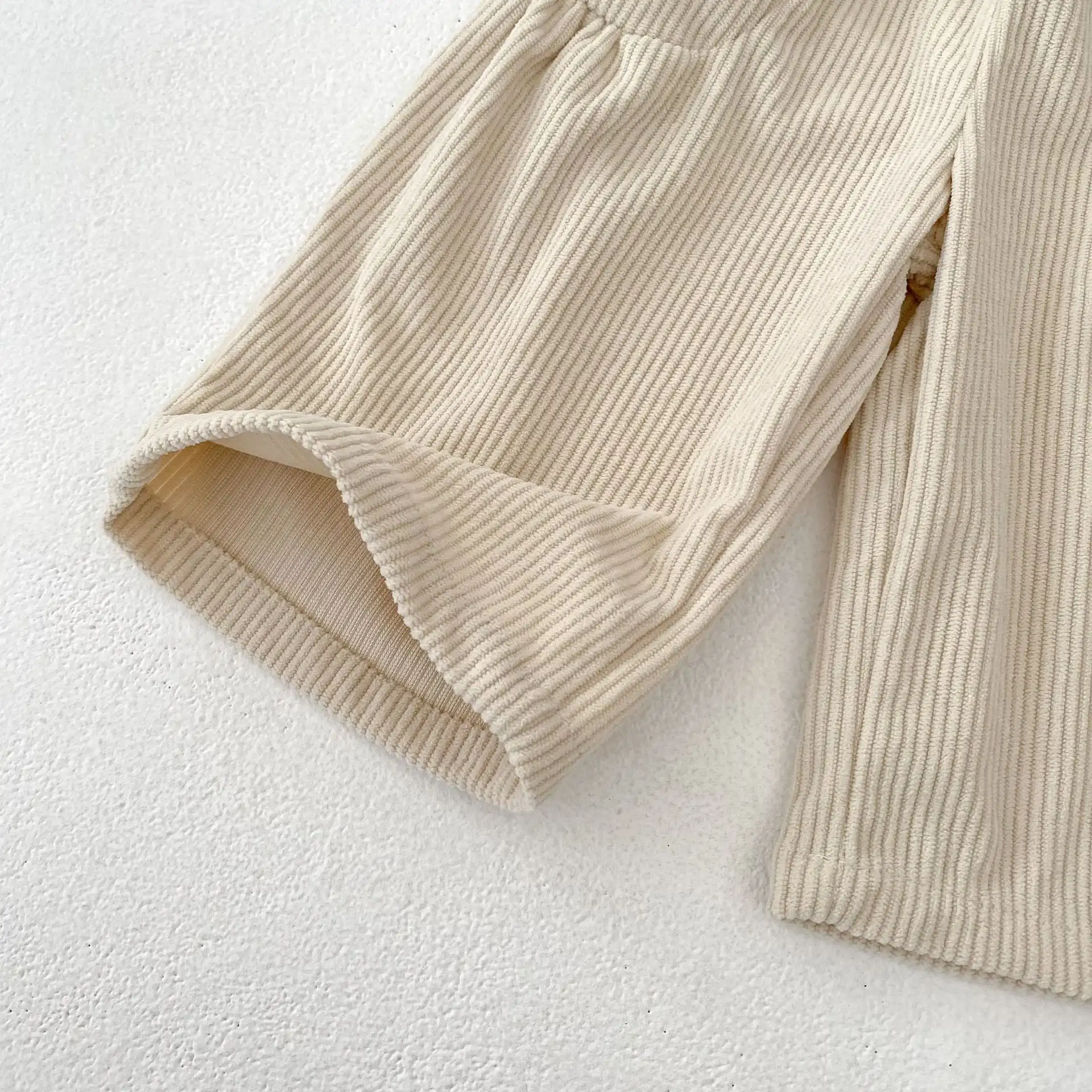 【66-100cm】コーデュロイルーズパンツ